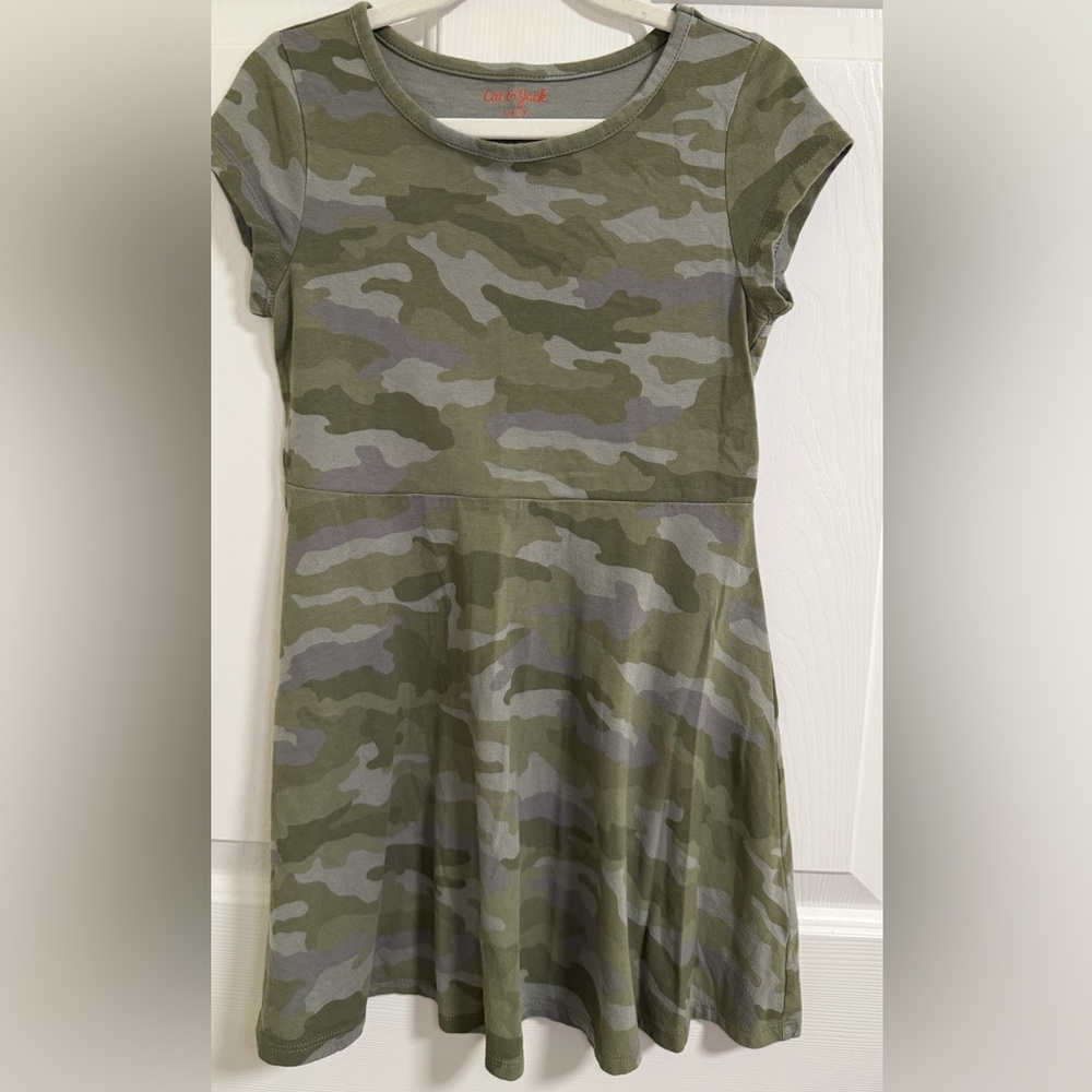 Cat & Jack Camouflage‎ Dress, Size 6-6X